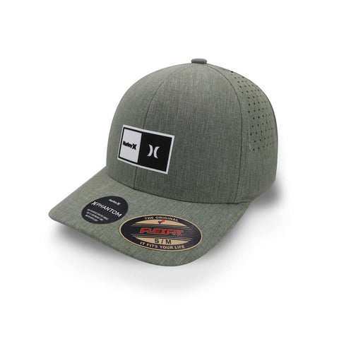 Gorra Hurley Hihm0060 M Phantom Natural Hat Gris Cerrada
