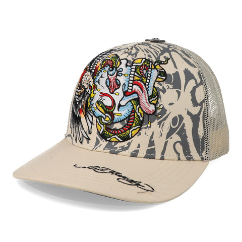 Gorra Ed Hardy Embroider Ed Battle Skull Unitalla