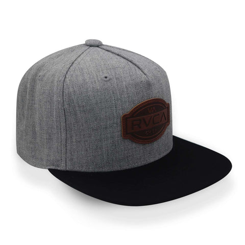 Gorra Rvca Emblem AVYHA00302 Snapback Gris Unitalla