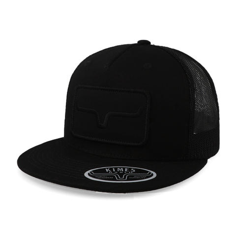 Gorra Kimes Ranch Banner Ventilated Snap Negro Uni