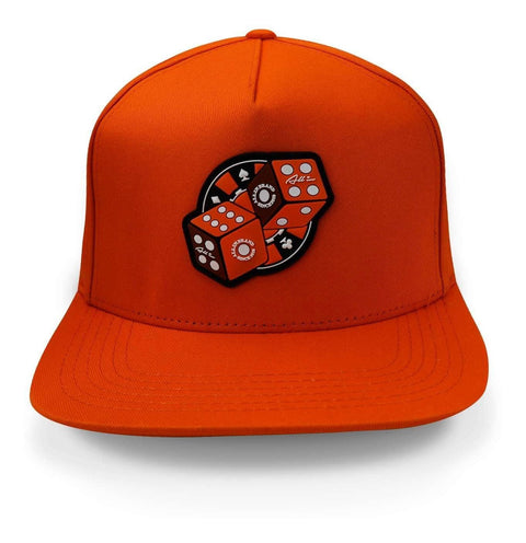 Gorra All In Dados Snap Back Naranja Unitalla