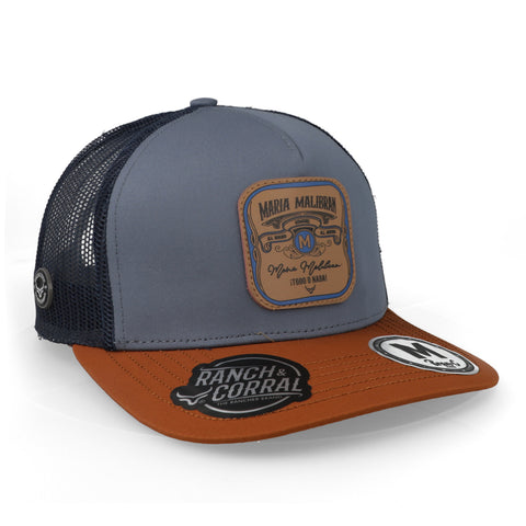 Gorra Ranch & Corral María Malibrán 22 Azul/Café Unitalla