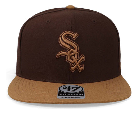 Gorra '47 MLB Red Sox No Shot Captain Café Unitalla