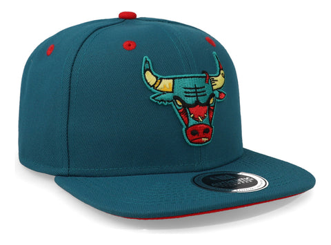 Gorra Fex Zombie Squad Nba Bulls Verde Unitalla