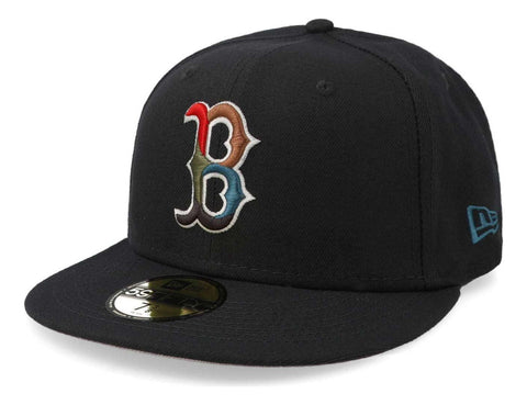 Gorra New Era 59 Fifty MLB Red Sox Color Pack Negro Cerrada
