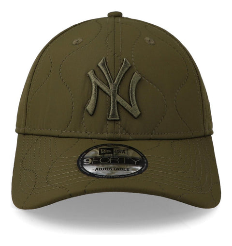 Gorra New Era 9 Forty MLB Yankees Quilted Verde Unitalla