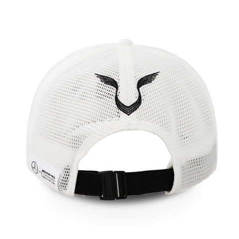 Gorra Mercedes Rp Lh Trucker Cap Blanco Unitalla