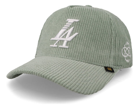 Gorra Reference Paradise La Corduroy Mint Ref524 Menta Unita