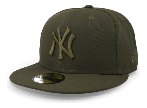 Gorra New Era 59 Fifty MLB Yankees Core Olivo Cerrada