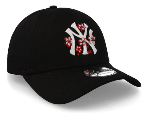 Gorra New Era 9 Forty MLB Yankees Flower Icon Negro Unitalla