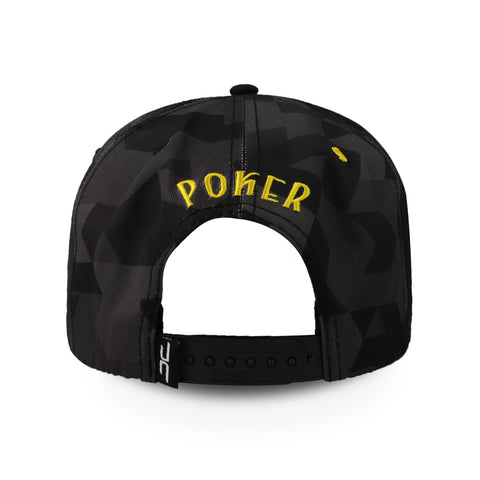 Gorra Jc Hats Hats Poker 1693 Camo Negro Unitalla