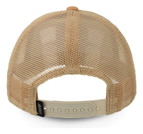 Gorra Goorin Bros 101-0997 Lone Wolf Trucker Naranja Claro U