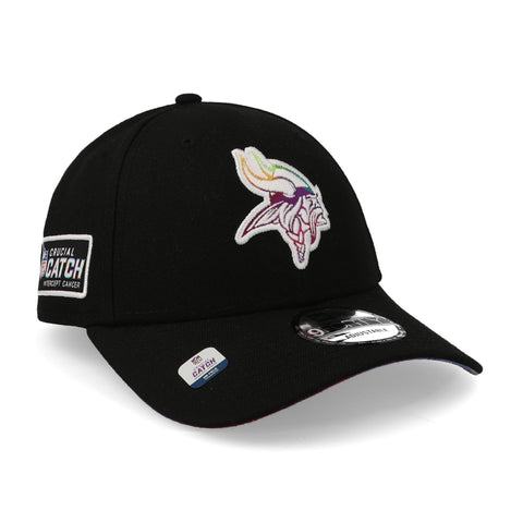 Gorra New Era 9Forty NFL Vikings Crucial Catch 23 Negro
