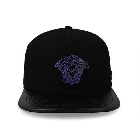 Gorra Cash Only 23 Medusa Neon Negro Unitalla