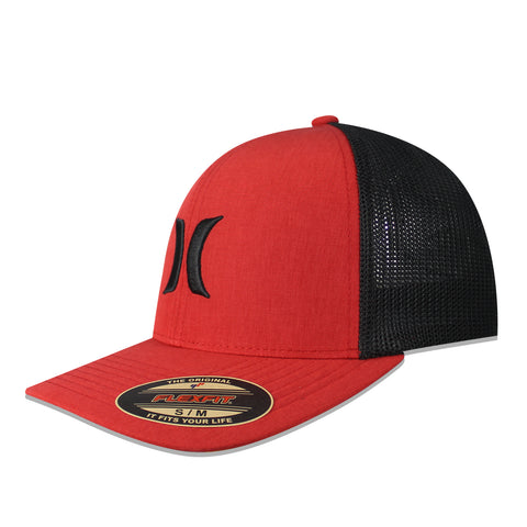 Gorra Hurley Icon Textures Av4716 Gym Rojo