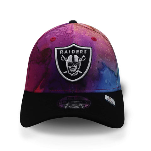 Gorra New Era 39Thirty NFL Raiders Crucial Catch 22 Rosa