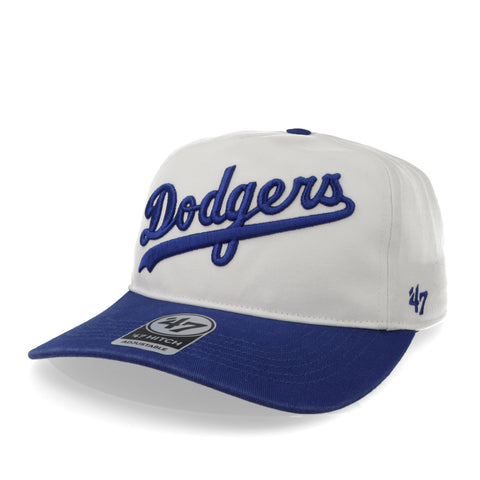 Gorra '47 MLB Dodgers Cooperstown White Double Crema