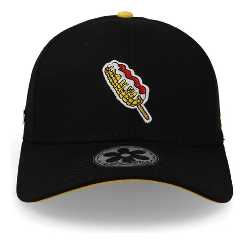 Gorra Jc Hats Elote Lover 1887 Curve Negro Unitalla