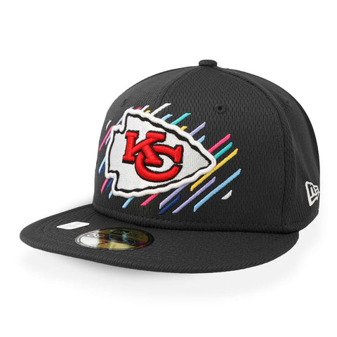 Gorra New Era 59 Fifty NFL Chiefs Crucial Catch Gris Cerrado