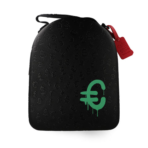Cap Carrier Cash Only Fully Embossed Negro Unitalla