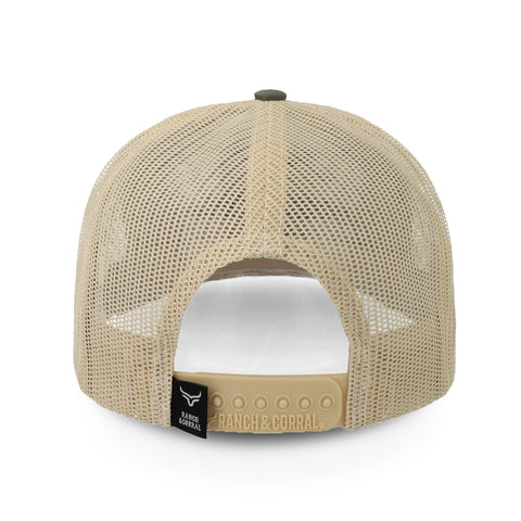 Gorra Ranch & Corral Classic 07 Rcc7 Hueso Unitalla