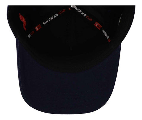 Gorra Problematic Chiquete Oso Trucker Azul Marino Unitalla