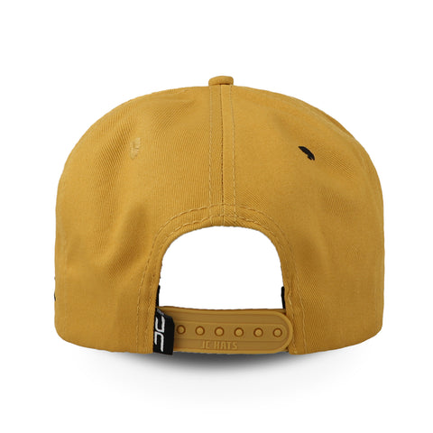 Gorra Jc Hats King Card 1852 Yellow Negro Unitalla