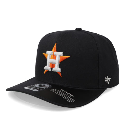 Gorra '47 MLB Astros Cold Zone MVP Negro Unitalla