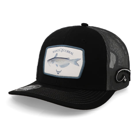 Gorra Ranch & Corral Catfish Rcfs11 Negro Unitalla