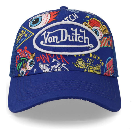 Gorra Von Dutch 9819225 Vdht4006 Turquesa Unitalla