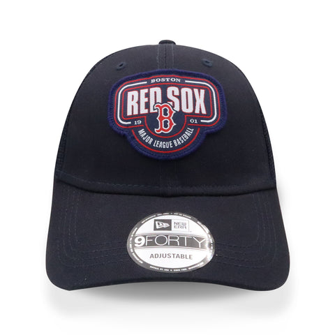 Gorra New Era 9 Forty MLB Red Sox Logo Azul Unitalla