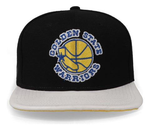 Gorra Mitchell & Ness NBA Warriors Snapback Energy Negro