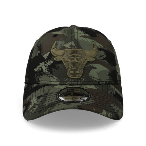 Gorra New Era 9 Forty NBA Bulls Painted Aop Camo Unitalla