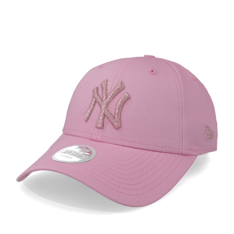 Gorra New Era 9 Forty MLB Yankees Wmns Metallic Logo Rosa Unitalla