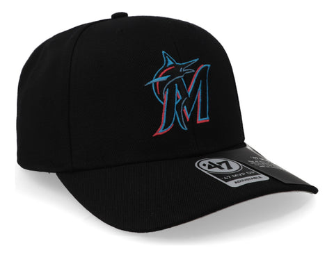 Gorra '47 MLB Marlins Negro Unitalla