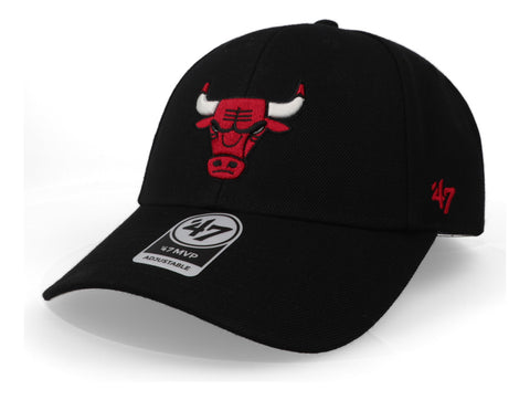 Gorra '47 NBA Bulls MVP Negro Unitalla
