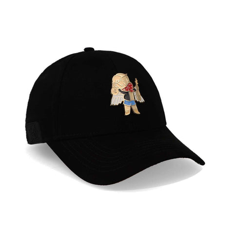 Gorra Cash Only Ricky Gold Curve Negro Unitalla