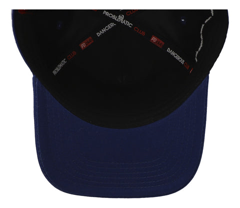 Gorra Problematic Chiquete Paperplane Snapback Azul Psa Azul
