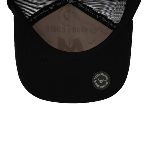 Gorra Ranch & Corral María Malibrán 19 Negro Unitalla