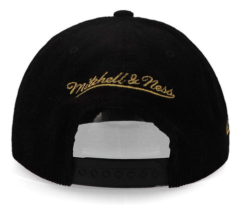 Gorra Mitchell & Ness Nba Cord Script Snapback Lakers Negro
