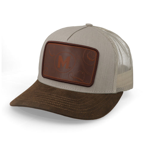 Gorra Ranch & Corral María Malibrán 24 Gris/Café Unitalla