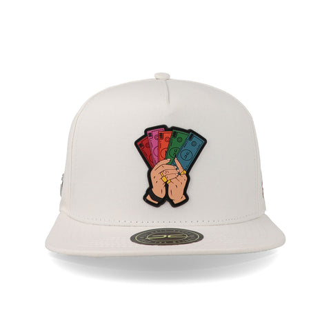 Gorra JC Hats Never Look 1868 Blanco Unitalla