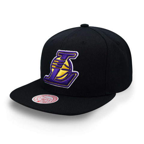 Gorra Mitchell & Ness  NBA Core Basic Lakers Negro Unitalla