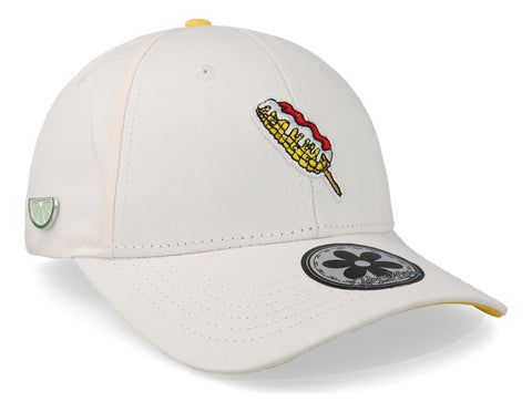 Gorra Jc Hats Elote Lover 1880 Curve Blanco Unitalla