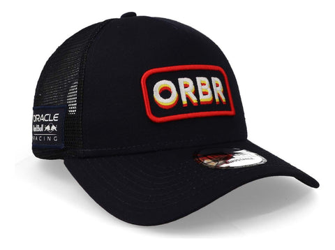 Gorra New Era 9 Forty F1 Red Bull Orbr Patch Ef Trucker Negro Unitalla