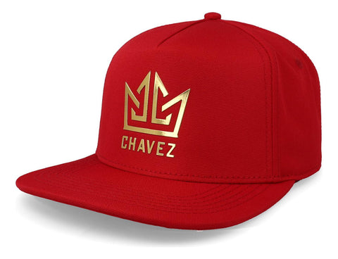 Gorra All In Chavez Golden Roja Unitalla