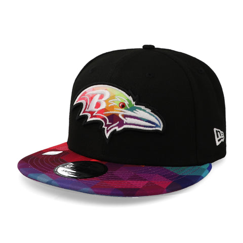 Gorra New Era 9Fifty NFL Ravens Crucial Catch 23 Negro