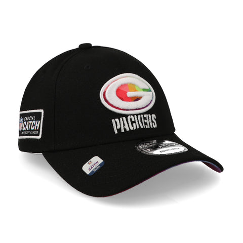 Gorra New Era 9Forty NFL Packers Crucial Catch 23 Negro