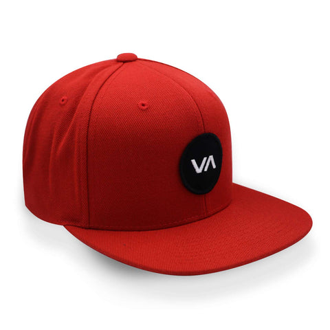 Gorra Rvca Patch Snapback Rojo Unitalla