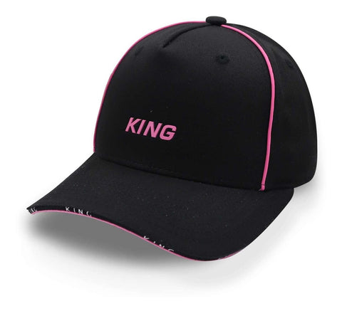 Gorra King London Stepney Curved Peak Negro Unitalla